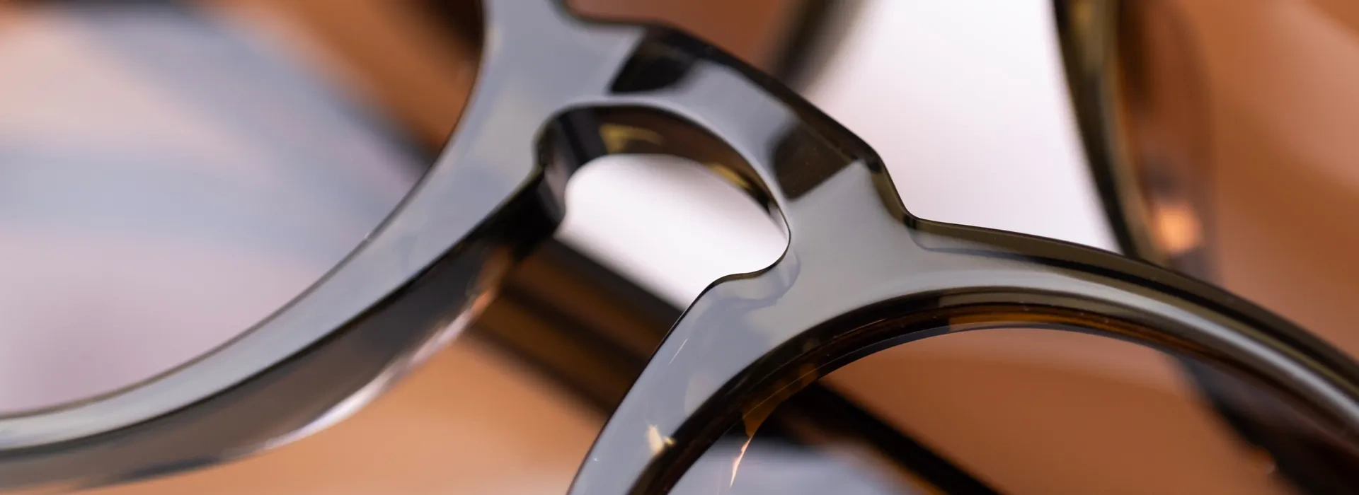 Detaljbild av solglasögon