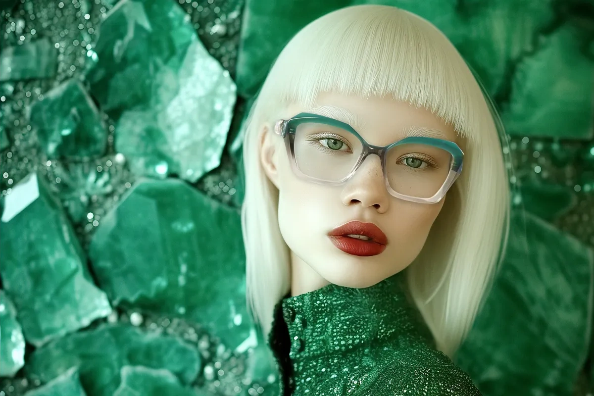The Studio Eyewear Emerald in green